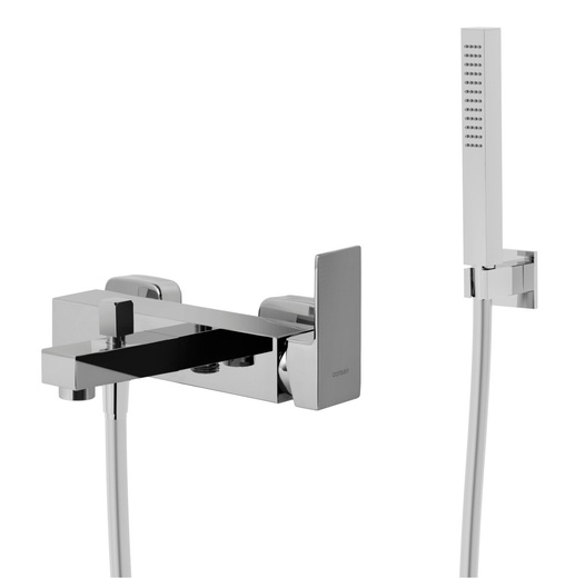 Corsan ANGO CMB3025CH bathtub faucet with a shower set