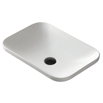 Corsan round countertop washbasin 600x370x145 mm