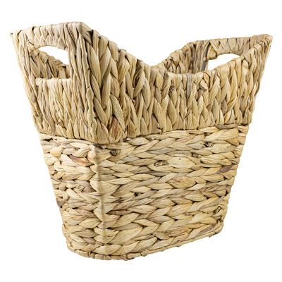 NESTOR 413L water hyacinth basket 42x23x30 cm Basket weaver
