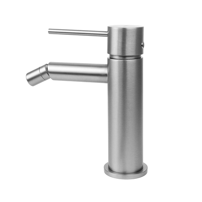 LUGO CMB7531BSL Bidet Mixer Tap Brushed Stainless Steel
