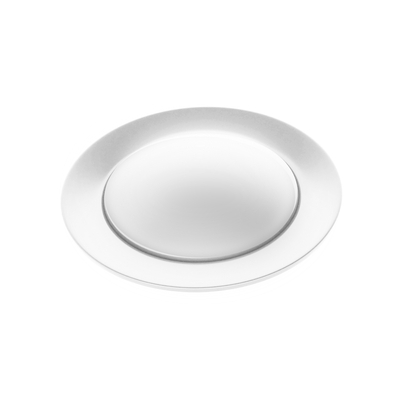 Bath plug with overflow VWH Click-clack White