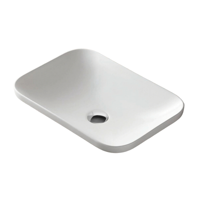 Corsan round countertop washbasin 530x370x155 mm