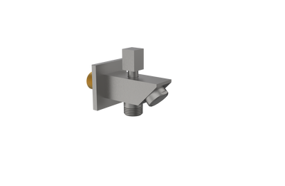 Corsan CMW6 GunMetal Brauseauslauf mit mechanischem Schalter für Handbrause