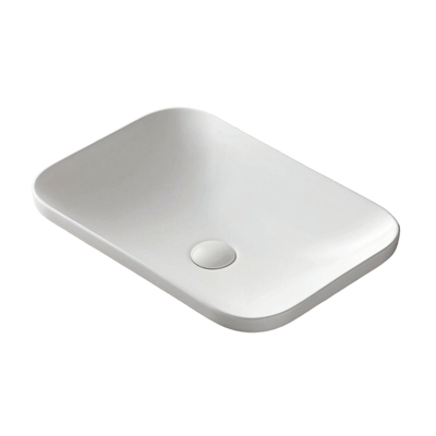 Corsan round countertop washbasin 530x370x155 mm