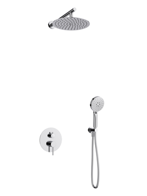 Corsan LUGO Z03MCH concealed shower set, chrome-plated