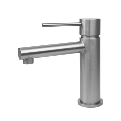LUGO CMB7511BSL Basin Mixer Tap Brushed Stainless Steel