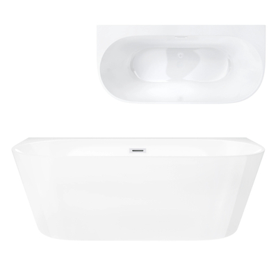 Corsan MONO wall-mounted freestanding bathtub 160 x 74 cm OEM