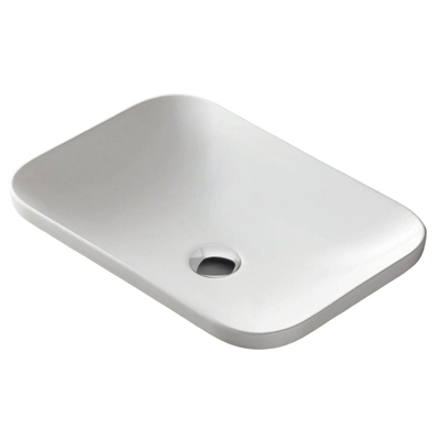 Corsan round countertop washbasin 600x370x145 mm