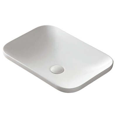 Corsan round countertop washbasin 600x370x145 mm