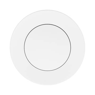 Bath plug with overflow VWH Click-clack White